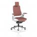 Zure White Shell With Headrest Bespoke Colour Back And Seat Rivet Forge KCUP4373