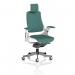 Zure White Shell With Headrest Bespoke Colour Back And Seat Quest Kelp KCUP4378