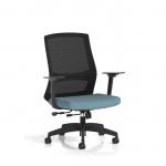 Ventra Mesh Back Task Operator Chair With Height Adjustable Arms Bespoke Colour Seat Rivet Quench KCUP4419