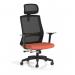 Ventra Mesh Back Task Operator Chair With Height Adjustable Arms With Headrest Bespoke Colour Seat Quest Crab KCUP4441