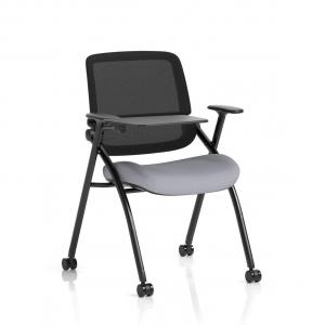 Capra Mesh Back Folding Training Chair With Writing Table Bespoke