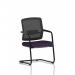 Flint Mesh Back Cantilever Chair Bespoke Colour Seat Tansy Purple KCUP4508
