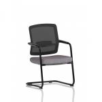 Flint Mesh Back Cantilever Chair Bespoke Colour Seat Rivet Fuse KCUP4510