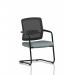 Flint Mesh Back Cantilever Chair Bespoke Colour Seat Rivet Tensile KCUP4512