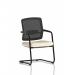 Flint Mesh Back Cantilever Chair Bespoke Colour Seat Quest Salt KCUP4517