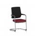 Vero Airmesh Back Cantilever Chair Bespoke Colour Seat Ginseng Chilli KCUP4522