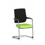 Vero Airmesh Back Cantilever Chair Bespoke Colour Seat Myrrh Green KCUP4524