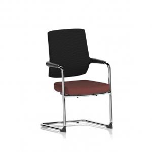 Vero Airmesh Back Cantilever Chair Bespoke Colour Seat Rivet Forge
