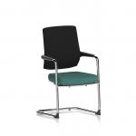 Vero Airmesh Back Cantilever Chair Bespoke Colour Seat Quest Kelp KCUP4534
