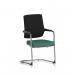 Vero Airmesh Back Cantilever Chair Bespoke Colour Seat Quest Kelp KCUP4534