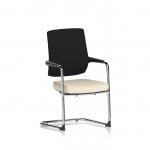 Vero Airmesh Back Cantilever Chair Bespoke Colour Seat Quest Salt KCUP4537