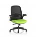 Crew 2 Task Operator Mesh Back Chair With Folding Arms Bespoke Colour Seat Myrrh Green KCUP4544