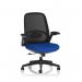 Crew 2 Task Operator Mesh Back Chair With Folding Arms Bespoke Colour Seat Stevia Blue KCUP4546