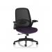 Crew 2 Task Operator Mesh Back Chair With Folding Arms Bespoke Colour Seat Tansy Purple KCUP4548