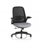 Crew 2 Task Operator Mesh Back Chair With Folding Arms Bespoke Colour Seat Quest Shell KCUP4558