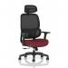 Rowan Mesh Back Chair Bespoke Colour Seat Ginseng Chilli KCUP4562