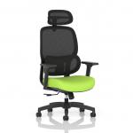 Rowan Mesh Back Chair Bespoke Colour Seat Myrrh Green KCUP4564
