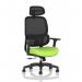 Rowan Mesh Back Chair Bespoke Colour Seat Myrrh Green KCUP4564