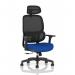 Rowan Mesh Back Chair Bespoke Colour Seat Stevia Blue KCUP4566