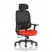 Rowan Mesh Back Chair Bespoke Colour Seat Tabasco Orange KCUP4567