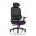 Rowan Mesh Back Chair Bespoke Colour Seat Tansy Purple KCUP4568