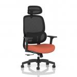 Rowan Mesh Back Chair Bespoke Colour Seat Quest Crab KCUP4573