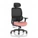 Rowan Mesh Back Chair Bespoke Colour Seat Quest Shrimp KCUP4579