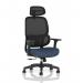 Rowan Mesh Back Chair Bespoke Colour Seat Quest Whelk KCUP4580
