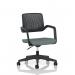 Cosmo Task Operator Chair Black Frame Bespoke Colour Seat Rivet Tensile KCUP4736