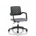 Cosmo Task Operator Chair Black Frame Bespoke Colour Seat Quest Shell KCUP4742