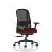 Prism Mesh Back Chair With Height Adjustable Arms Bespoke Colour Seat Ginseng Chilli KCUP4766