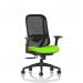 Prism Mesh Back Chair With Height Adjustable Arms Bespoke Colour Seat Myrrh Green KCUP4768