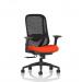 Prism Mesh Back Chair With Height Adjustable Arms Bespoke Colour Seat Tabasco Orange KCUP4771