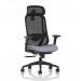 Prism Mesh Back Chair With Height Adjustable Arms with Headrest Bespoke Colour Seat Quest Shell KCUP4802