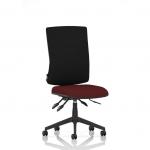 Orlena High Back Task Operator Chair Bespoke Colour Seat Ginseng Chilli KCUP4806