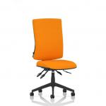 Orlena High Back Task Operator Chair Bespoke Colour Back And Seat Senna Yellow KCUP4829