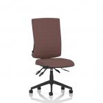 Orlena High Back Task Operator Chair Bespoke Colour Back And Seat Rivet Forge KCUP4833