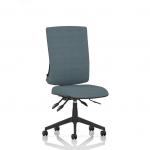 Orlena High Back Task Operator Chair Bespoke Colour Back And Seat Rivet Quench KCUP4835