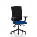 Orlena High Back Task Operator Chair With Arms Bespoke Colour Seat Stevia Blue KCUP4850