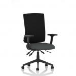 Orlena High Back Task Operator Chair With Arms Bespoke Colour Seat Quest Mussel KCUP4860