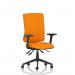Orlena High Back Task Operator Chair With Arms Bespoke Colour Back And Seat Senna Yellow KCUP4869