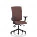 Orlena High Back Task Operator Chair With Arms Bespoke Colour Back And Seat Rivet Forge KCUP4873