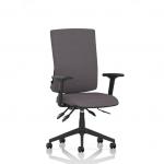 Orlena High Back Task Operator Chair With Arms Bespoke Colour Back And Seat Rivet Fuse KCUP4874