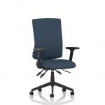 Orlena High Back Task Operator Chair With Arms Bespoke Colour Back And Seat Quest Whelk KCUP4884