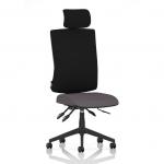 Orlena High Back Task Operator Chair With Headrest Bespoke Colour Seat Rivet Fuse KCUP4894