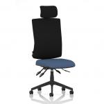 Orlena High Back Task Operator Chair With Headrest Bespoke Colour Seat Quest Limpet KCUP4899