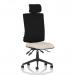 Orlena High Back Task Operator Chair With Headrest Bespoke Colour Seat Quest Salt KCUP4901
