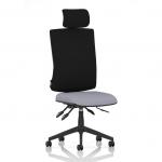 Orlena High Back Task Operator Chair With Headrest Bespoke Colour Seat Quest Shell KCUP4902