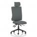Orlena High Back Task Operator Chair With Headrest Bespoke Colour Back And Seat Rivet Tensile KCUP4916
