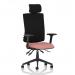 Orlena High Back Task Operator Chair With Arms And Headrest Bespoke Colour Seat Quest Shrimp KCUP4943